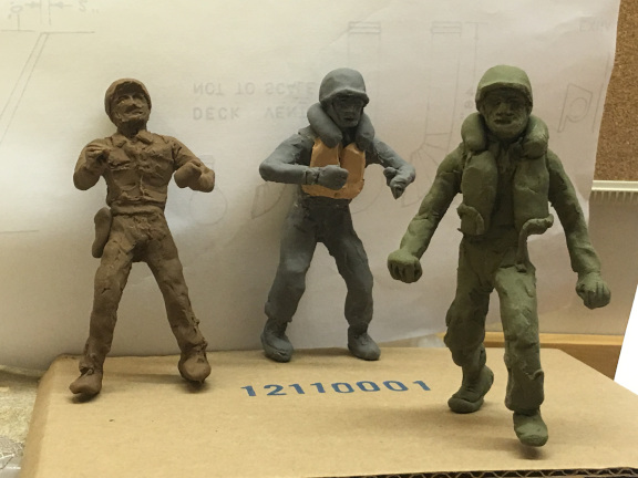 PT 277 gun crew in clay 